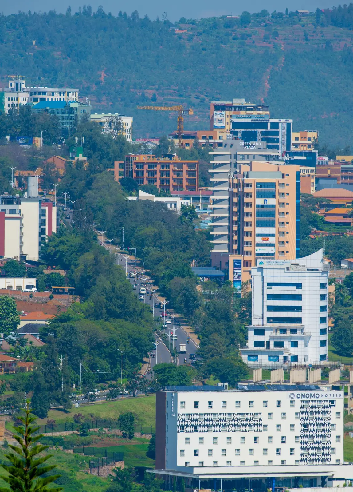 Kigali city view